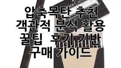 압축목탄 추천: 객관적 분석, 활용 꿀팁 & 후기 기반 구매 가이드