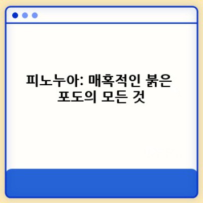 피노누아 완벽 가이드: 2024 최신 트렌드와 선택 가이드! 당신에게 딱 맞는 피노누아를 찾아보세요!
